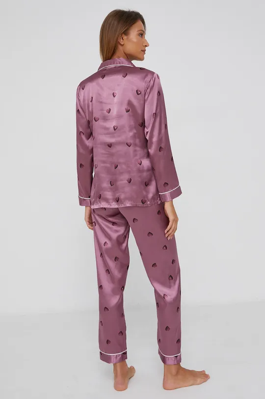 Answear Lab Piżama fioletowy
