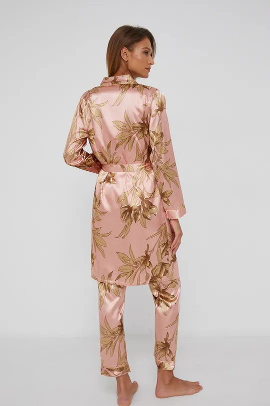 różowy Answear Lab Komplet piżamowy 3-częściowy