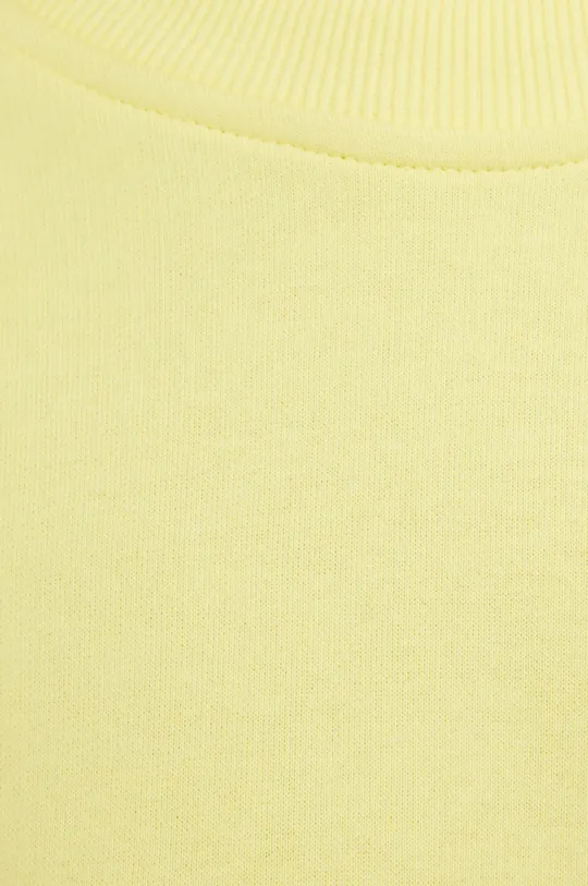 žltá Bavlnená mikina Answear Lab