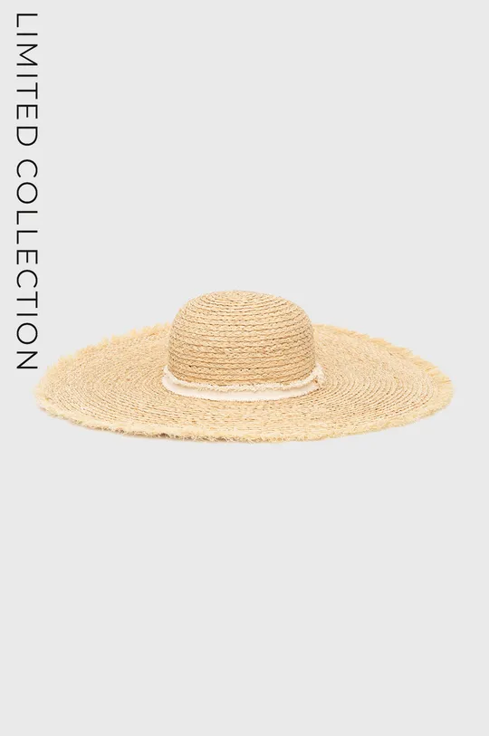 Καπέλο Answear Lab X limited festival collection BE BRAVE μπεζ