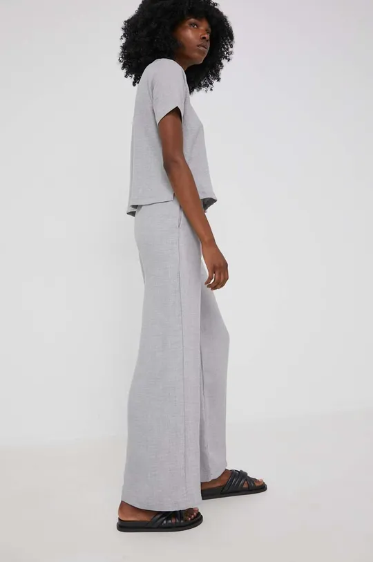 серый Блузка и брюки со льном Answear Lab Женский