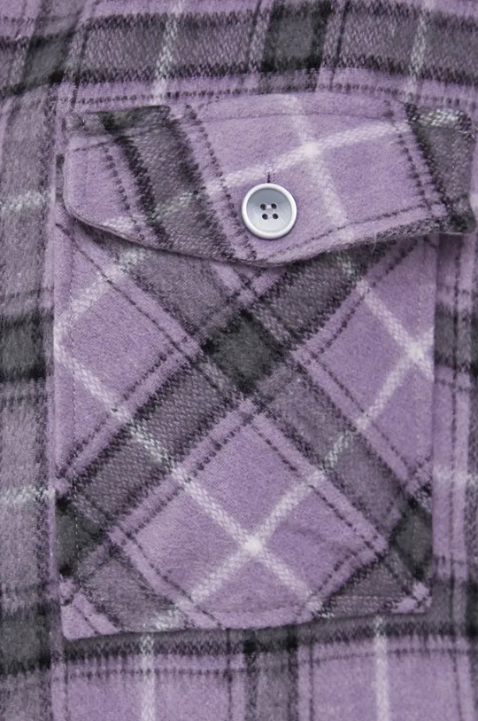 Рубашка Answear Lab фиолетовой