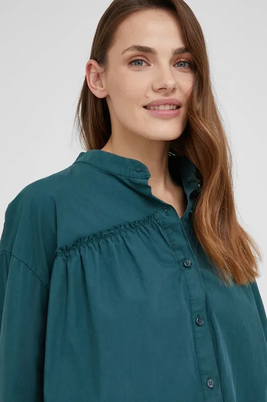 зелений Бавовняна сорочка Answear Lab