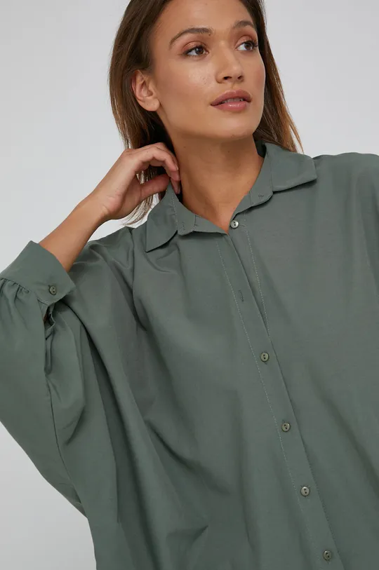 zelená Bavlnená košeľa Answear Lab