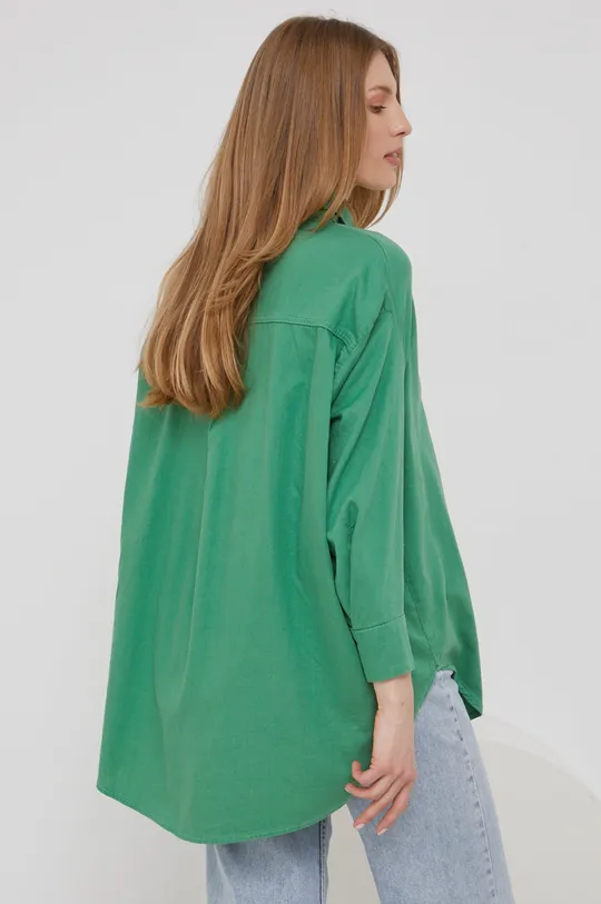 zelená Bavlněné tričko Answear Lab