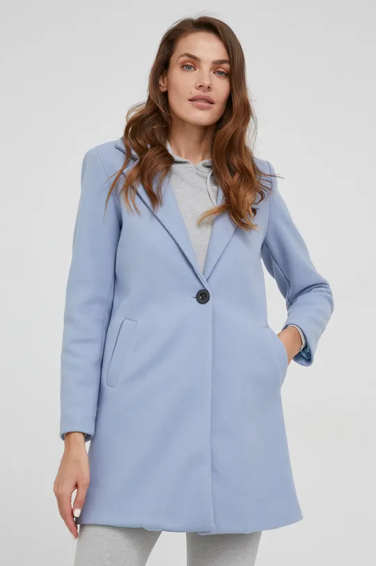 μπλε Answear Lab - Μάλλινο παλτό Γυναικεία