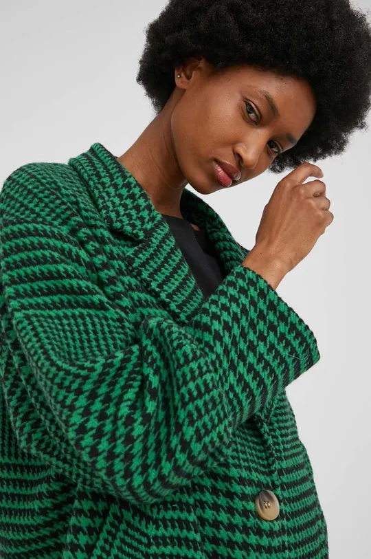πράσινο Παλτό Answear Lab Γυναικεία
