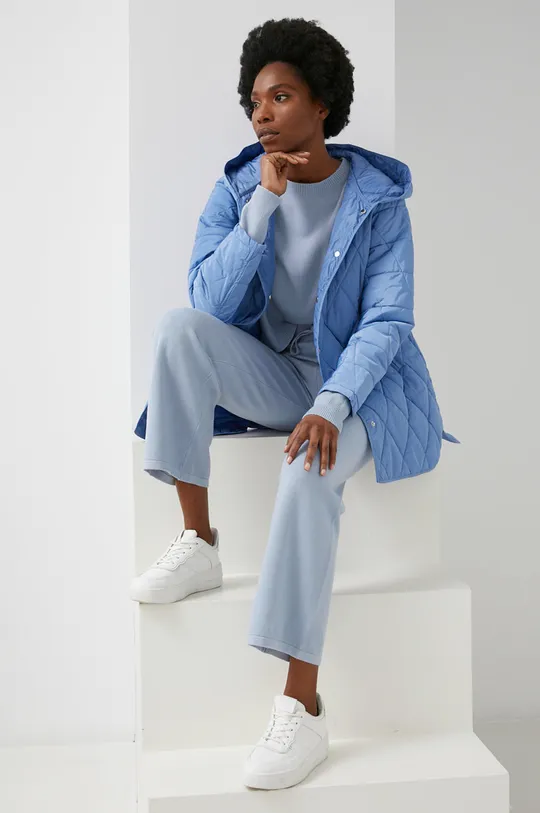 Answear Lab rövid kabát kék
