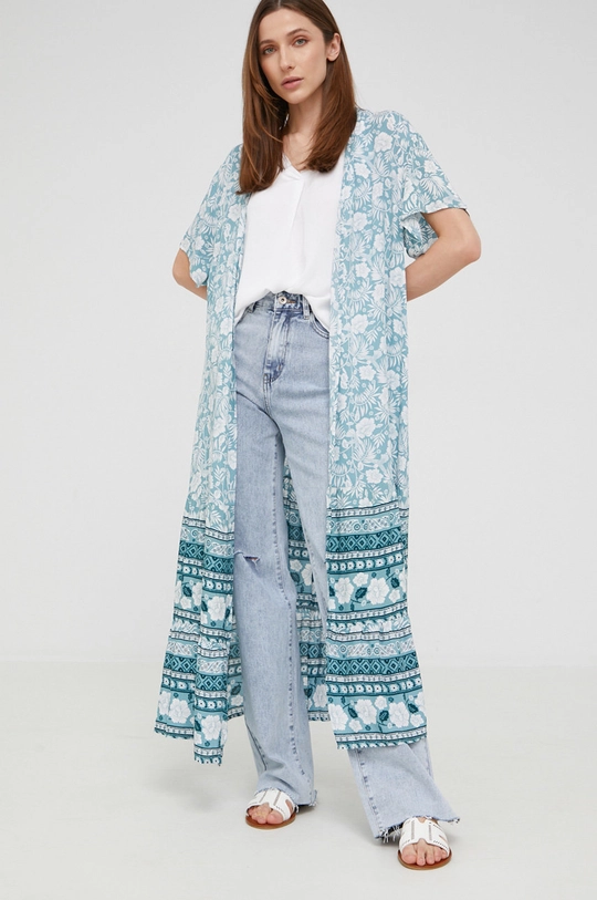 niebieski Answear Lab kimono Damski