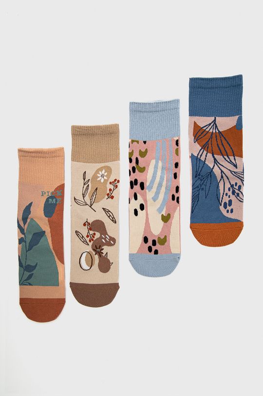 vícebarevná Ponožky Answear Lab (4-pack) Dámský