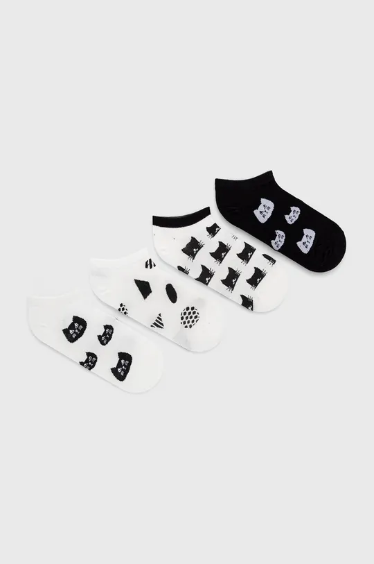 bílá Ponožky Answear Lab ( 4-pak) Dámský