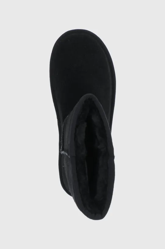 crna čizme za snijeg od brušene kože Answear Lab