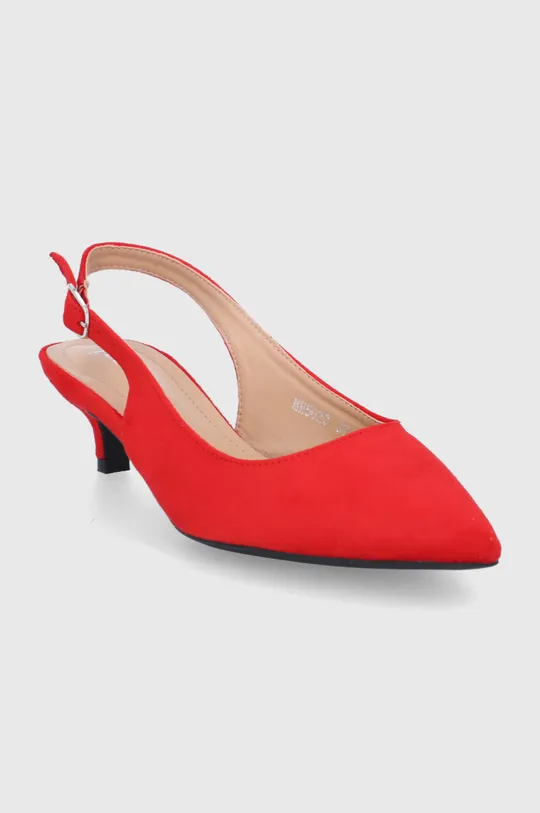 Answear Lab - Γόβες παπούτσια κόκκινο
