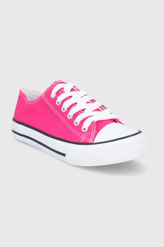 Πάνινα παπούτσια Answear Lab ροζ