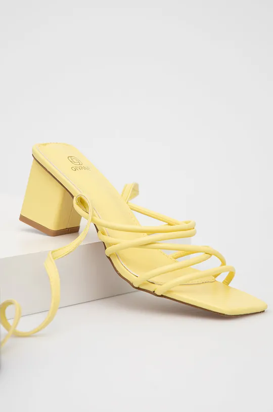 Sandále Answear Lab žltá