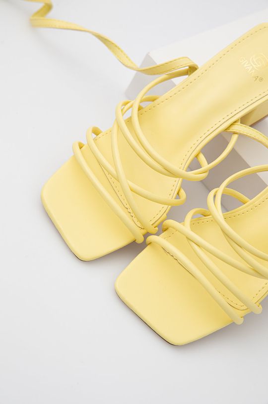 żółty Answear Lab sandały