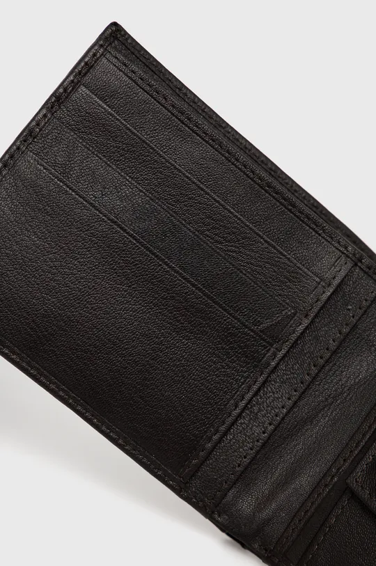 hnedá Kožená peňaženka Answear Lab