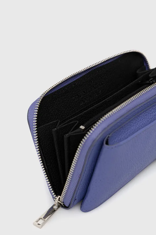 modrá Kožená peňaženka Answear Lab