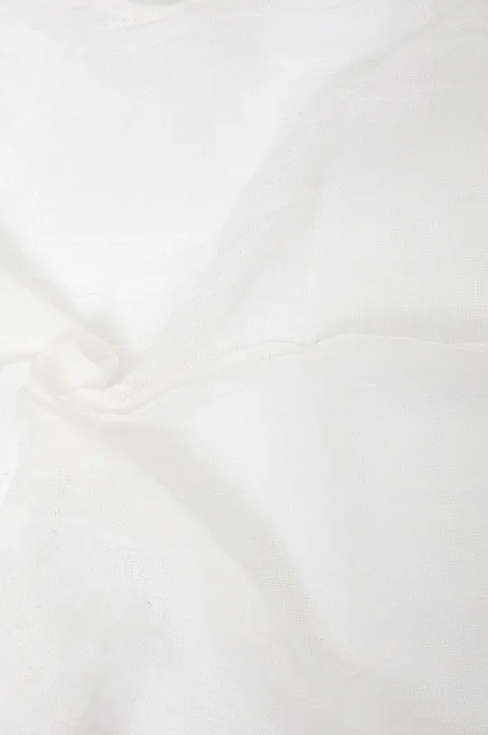 Answear Lab szal lniany biały