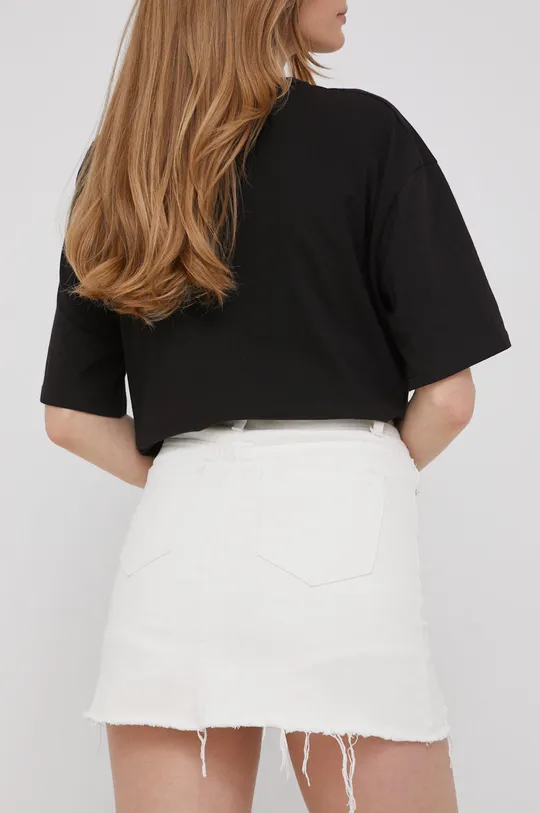 Джинсовая юбка Answear Lab X Лимитированная коллекция BE BRAVE  95% Хлопок, 5% Эластан