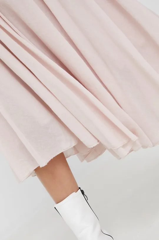 ροζ Βαμβακερή φούστα Answear Lab