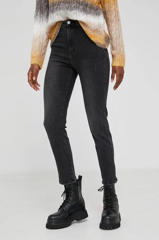 μαύρο Τζιν παντελόνι Answear Lab Γυναικεία
