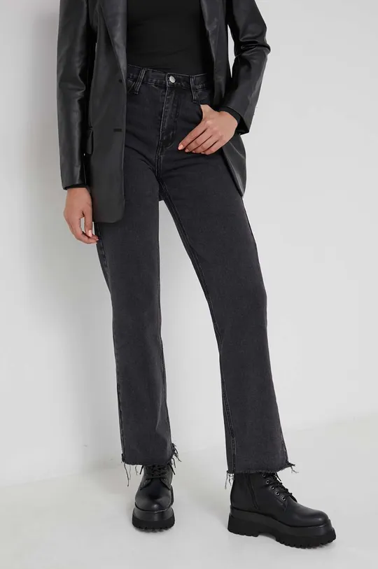 μαύρο Τζιν παντελόνι Answear Lab Premium Denim Γυναικεία