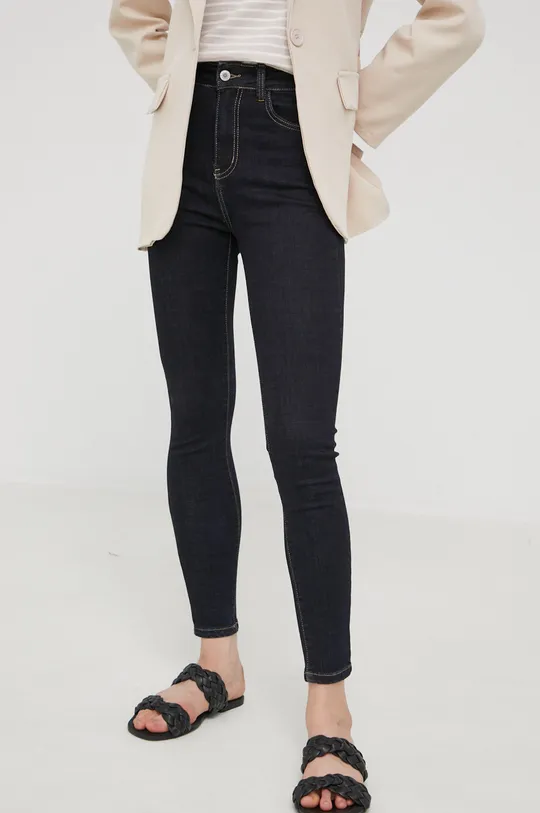 Τζιν παντελόνι Answear Lab Premium Jeans σκούρο μπλε