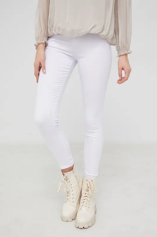 λευκό Τζιν παντελόνι Answear Lab PUSH-UP Γυναικεία