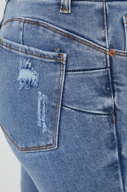 niebieski Answear Lab jeansy Push-Up