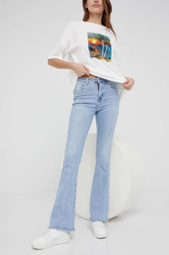 μπλε Τζιν παντελόνι Answear Lab Push Up, Premium Jeans Γυναικεία