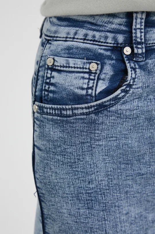 niebieski Answear Lab jeansy PUSH UP