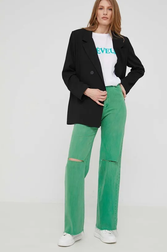 zielony Answear Lab jeansy Damski