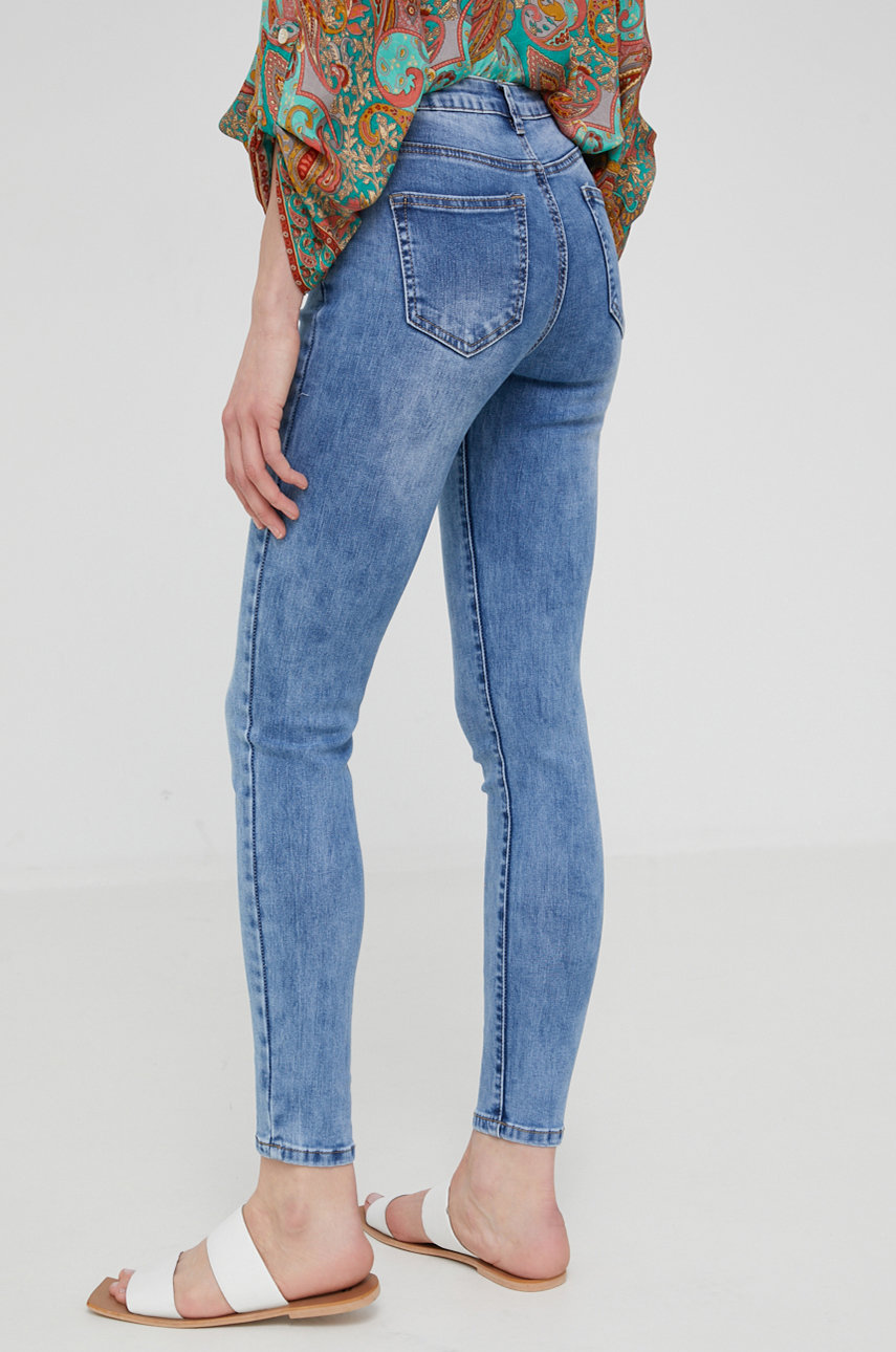 Answear Lab jeansi  80% Bumbac, 5% Elastan, 15% Poliester