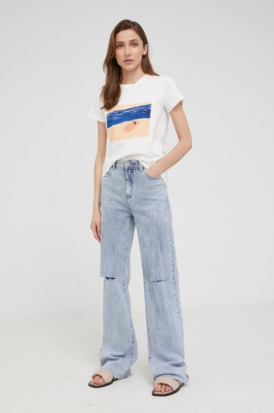 Answear Lab jeansy 98 % Bawełna, 2 % Elastan