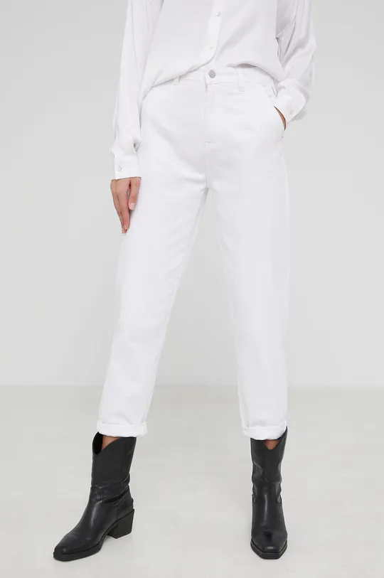 λευκό Answear Lab - τζιν παντελόνι Γυναικεία