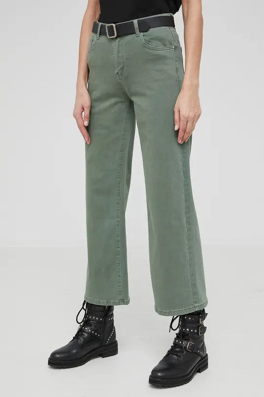 πράσινο Τζιν παντελόνι Answear Lab Γυναικεία