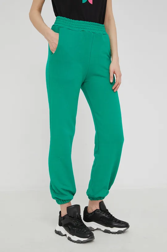 Παντελόνι φόρμας Answear Lab πράσινο
