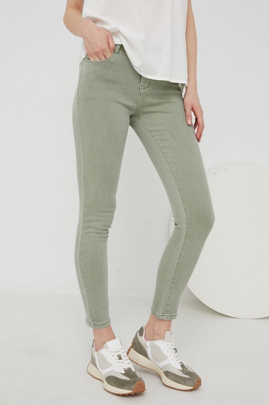 Kalhoty Answear Lab zelená