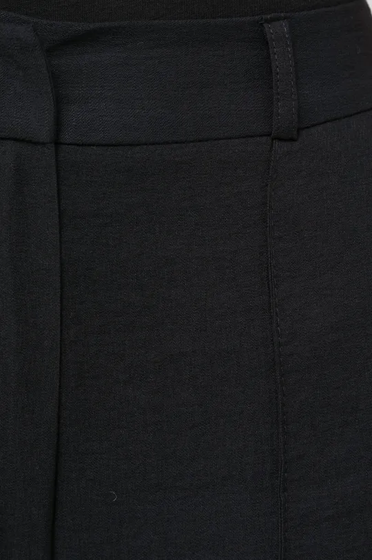 čierna Nohavice Answear Lab x limitovaná festivalová kolekcia BE BRAVE
