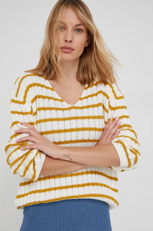 żółty Answear Lab Sweter