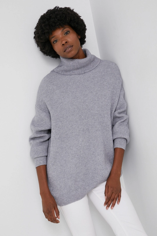 szary Answear Lab Sweter