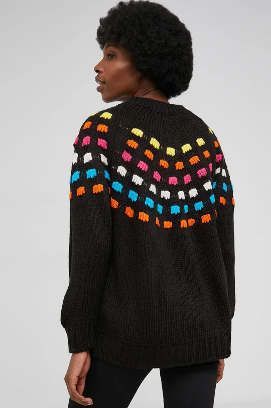Answear Lab Sweter z wełną 45 % Akryl, 40 % Bawełna, 15 % Wełna