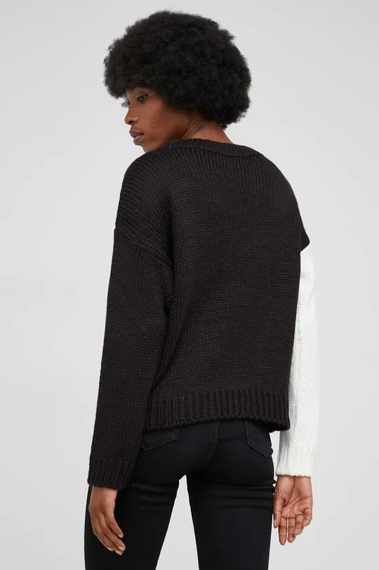 Answear Lab Sweter z wełną 41 % Akryl, 40 % Poliamid, 19 % Wełna