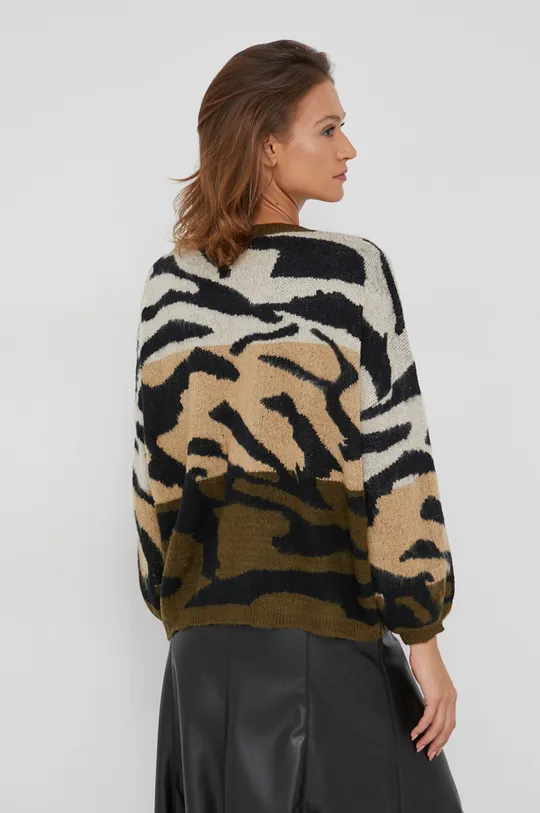 Answear Lab Sweter z wełną 35 % Akryl, 15 % Bawełna, 25 % Poliamid, 25 % Wełna