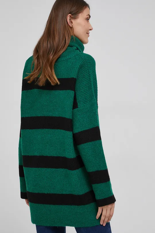 zielony Answear Lab Sweter z wełną