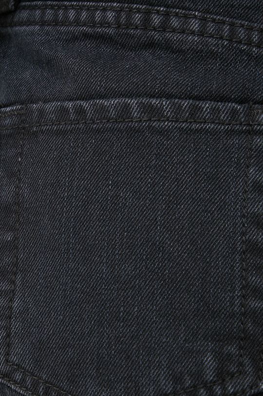 czarny Answear Lab szorty jeansowe