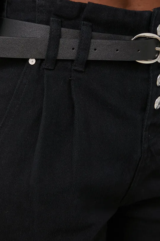crna Traper kratke hlače Answear Lab x limitirana festivalska kolekcija Be Brave