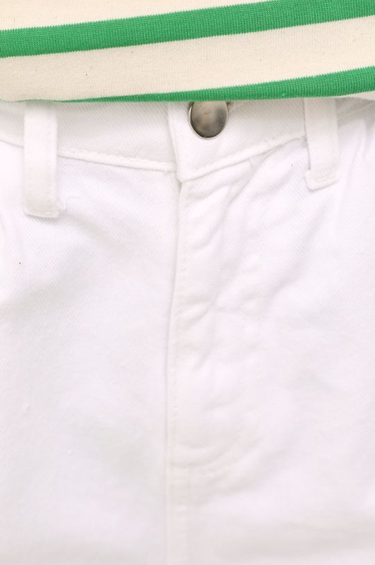 bílá Džínové šortky Answear Lab