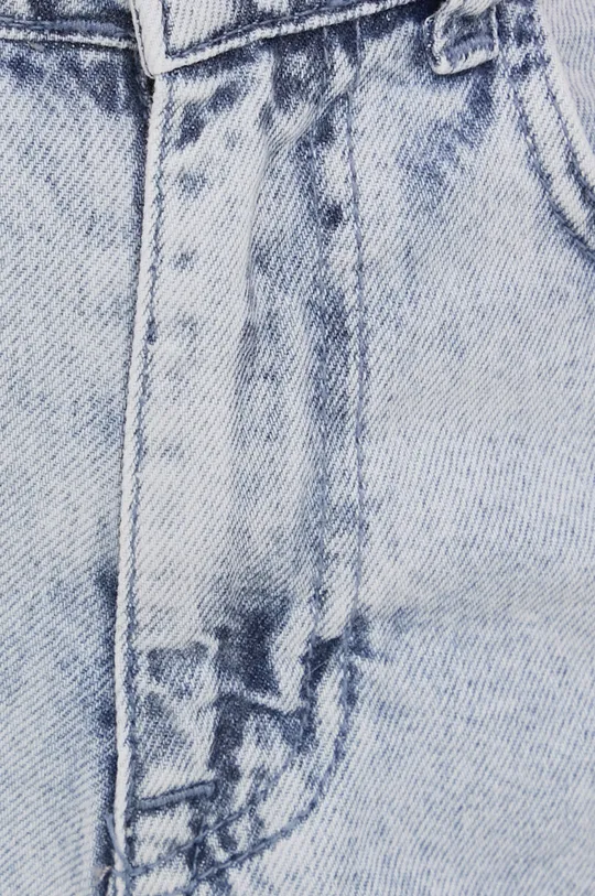 modrá Rifľové krátke nohavice Answear Lab